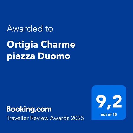 Ortigia Charme Piazza Duomo Apartment Syracuse Exterior photo